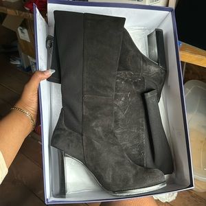Stuart Weitzman Knee High Suede Boot